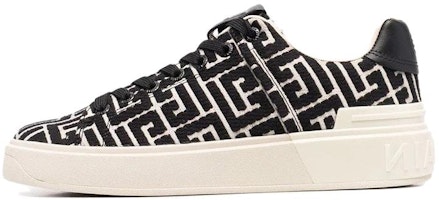 (Women) Balmain B-Court 'Black Jacquard' WN0VI580TJPBGFE (Women) Balmain B-Court 'Black Jacquard' WN0VI580TJPBGFE