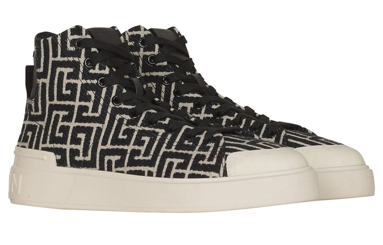 (W) Balmain B-Court 'Black White' 圖 2