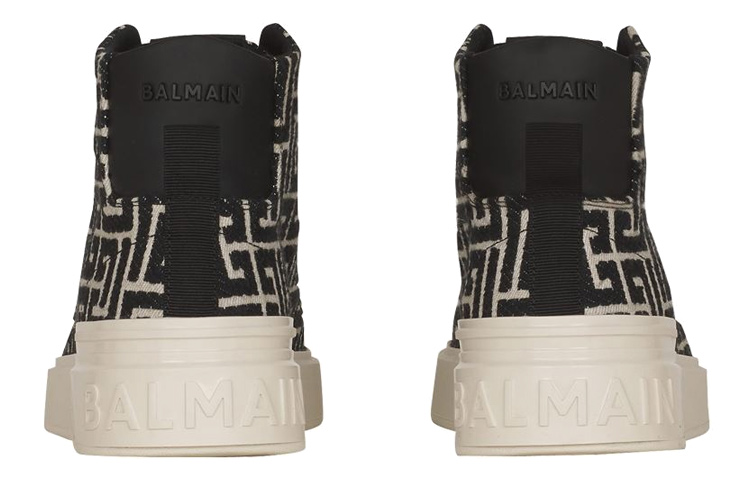 (W) Balmain B-Court 'Black White' 圖 4
