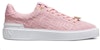 (W) Balmain B-Court 'Suede Timbul Merah Jambu' YN1VI690LCPM4AO