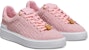 (W) Balmain B-Court 'Suede Timbul Merah Jambu' YN1VI690LCPM4AO