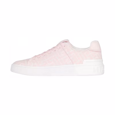 (W) Balmain B-Court 'Pink Jacquard'