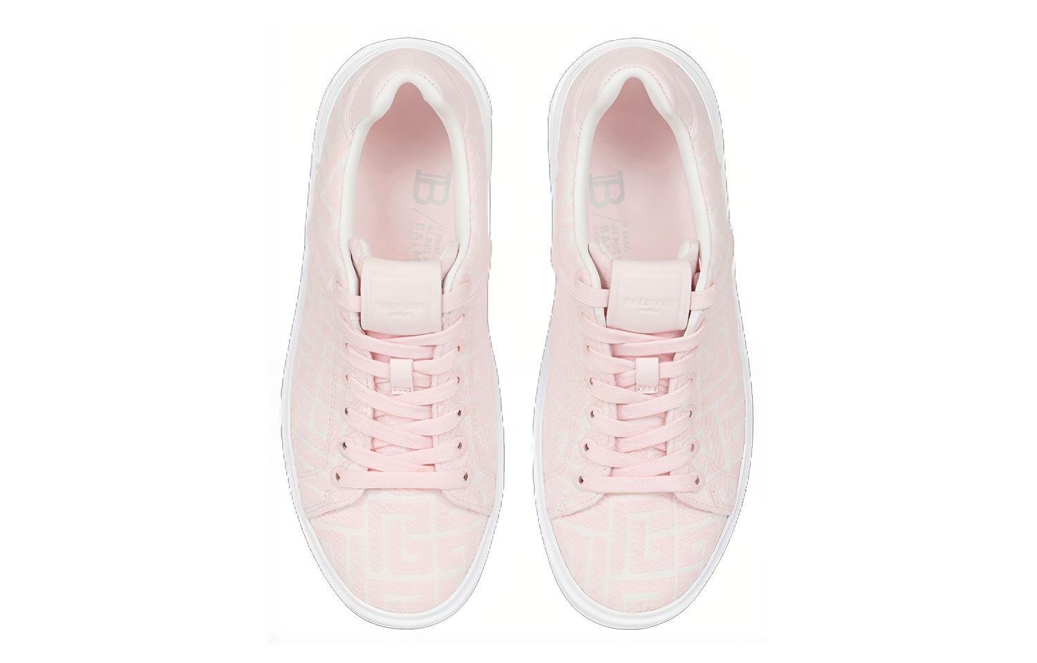 (W) Balmain B-Court 'Pink Jacquard' 圖 4