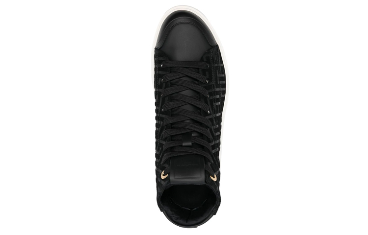 (W) Balmain B-Court High 'Black Fashion' 圖 4