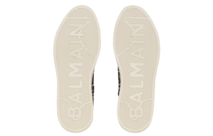 (W) Balmain B-Court High 'Black Jacquard' 圖 5