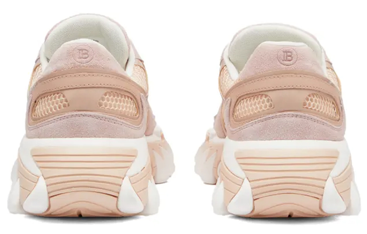 (W) Balmain B-East 'Pink Leather Low-Top' 圖 4