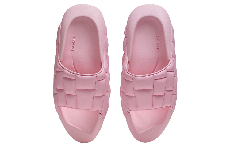 (W) Balmain B-IT 'Pink Quilted Leather Sandal' 圖 4
