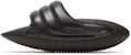 (W) Balmain B-IT Slide 'Kulit Quilted Hitam' YN0VL699LPQP0PA