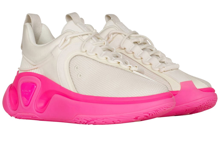 (W) Balmain B-RNNR 'White Pink' 圖 2