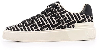 (Women) Balmain B-Court 'Black Jacquard' WN0VI580TJPBGFE (Women) Balmain B-Court 'Black Jacquard' WN0VI580TJPBGFE