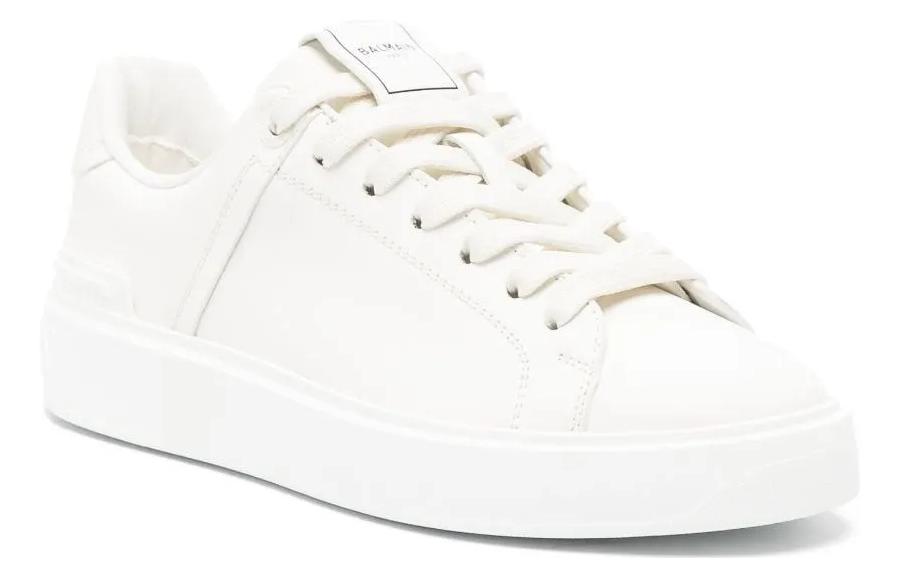 (W) Balmain B-Court 'White Leather' 圖 2