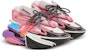 (W) Balmain Kulit Anak Lembu Kasut Bertali Hujung Bulat 'Pink' BN0VF724KMULAAG