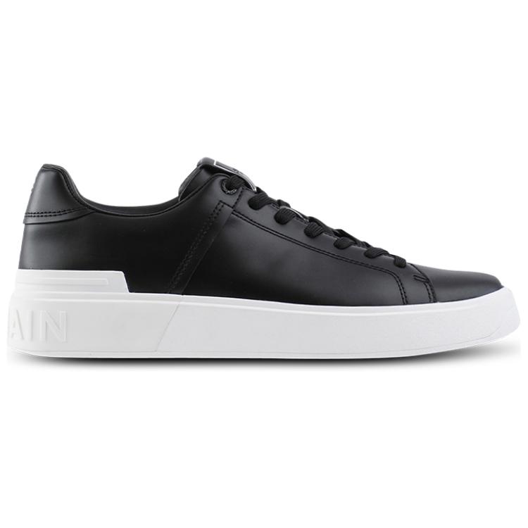 (W) Balmain Calfskin Sneaker 'Black' 圖 2