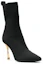 Lookbook (W) Balmain But Kain Stiletto Tumit Buku 10cm 'Fesyen Hitam' AN1TA855TKNI0PA
