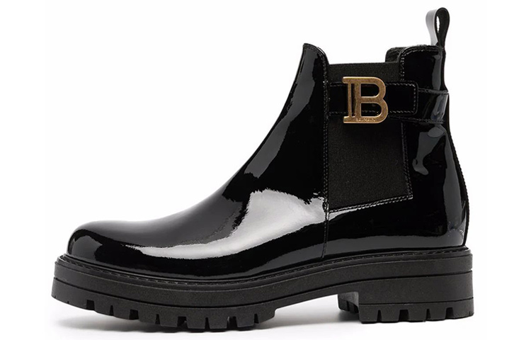 (W) Balmain Fashion Casual Ankle Boot 'Black'