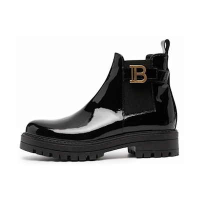 (W) Balmain Fashion Casual Ankle Boot 'Black'