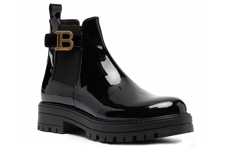 (W) Balmain Fashion Casual Ankle Boot 'Black' 圖 2