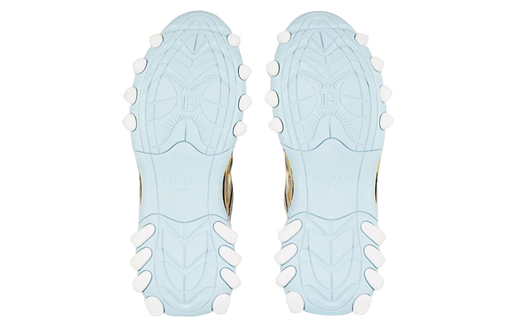 (W) Balmain Fashion Strap Low-Top 'Light Blue' 圖 5