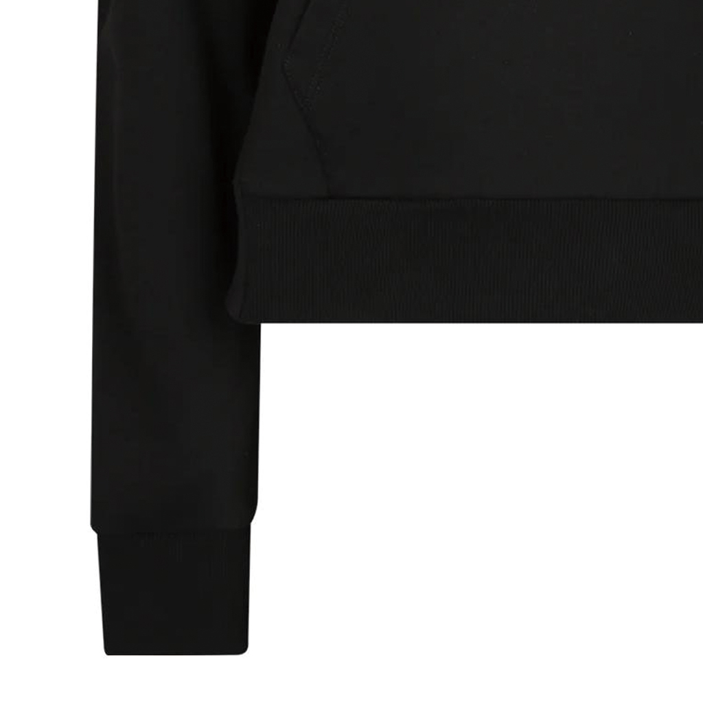 Details for (W) 巴爾曼 FW21 黑色水鑽標誌連帽衫 WF1JP000B093-EAP