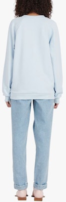 (W) BALMAIN FW21 極簡風格標誌藍色衛衣 WF1JQ000-B044-SDK Shop (W) BALMAIN FW21 極簡風格標誌藍色衛衣 WF1JQ000-B044-SDK