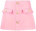 Buy (W) 巴尔曼2021秋冬粉色标志纽扣A字迷你裙女款 WF0LA120-167L-4KJ