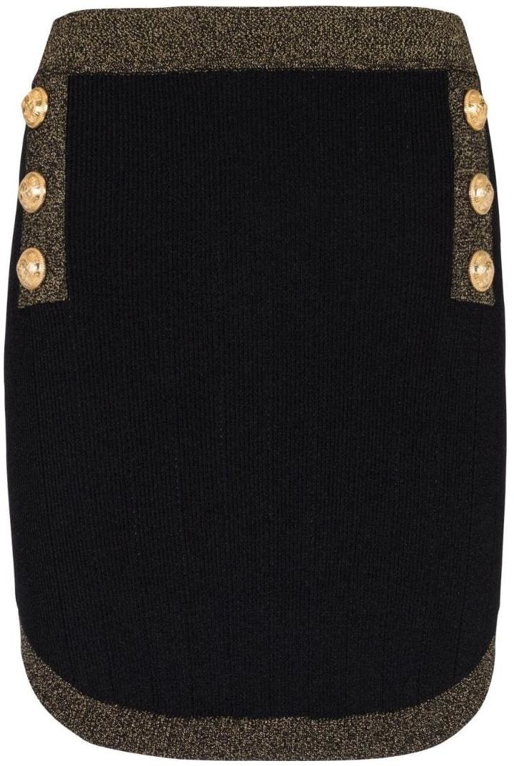 women-balmain-fw-22-black-colorblock-button-mid-waist-short-casual-skirt-af-1-lb-189-kd-74-ead