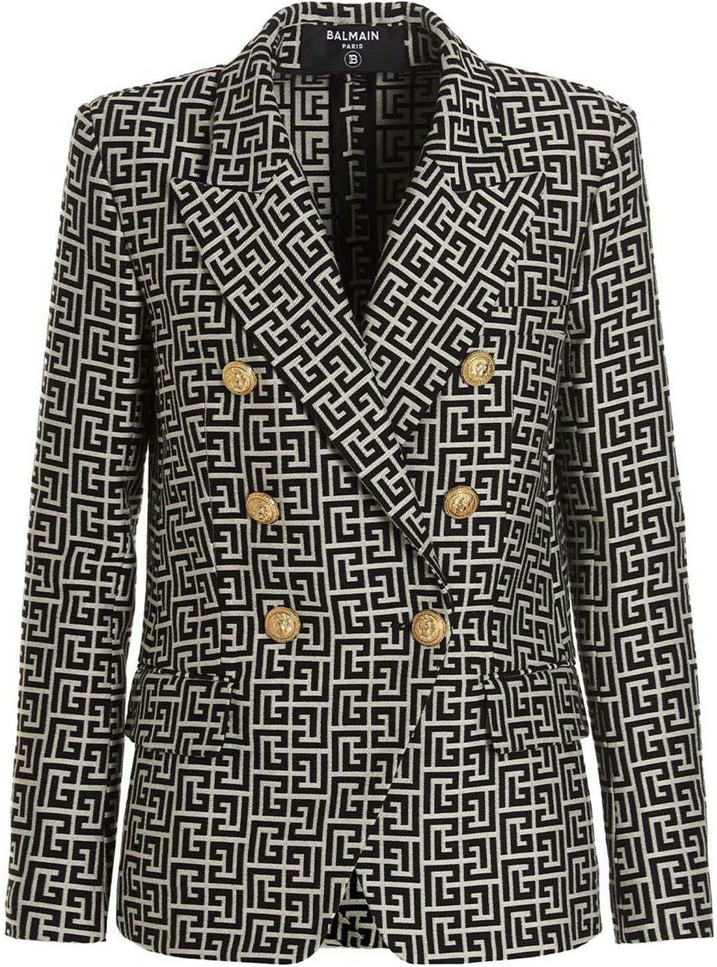 women-balmain-fw-22-black-logo-pattern-double-breasted-blazer-yf-1-sg-046-cb-03-gfe