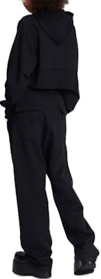 (W) 巴尔曼FW22黑色宽松直筒休闲裤 AF1OB211JB13-0PA Shop (W) 巴尔曼FW22黑色宽松直筒休闲裤 AF1OB211JB13-0PA