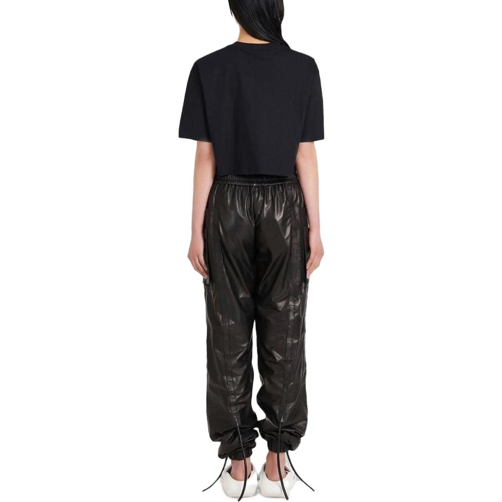 Purchase (W) BALMAIN FW22 Baju-T Cetakan Logo Hitam Pendek AF1EE020BB02-EAB