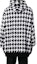 Shop (W) BALMAIN FW22 徽標格紋印花連帽上衣 黑色 YH1JT00632JDEAB