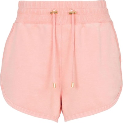 (W) 巴尔曼FW24粉色抽绳短裤刺绣标志款式短裤 DF1OA041-BC76-OIQ Order (W) 巴尔曼FW24粉色抽绳短裤刺绣标志款式短裤 DF1OA041-BC76-OIQ