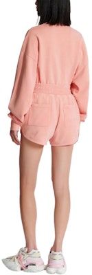 (W) 巴尔曼FW24粉色抽绳短裤刺绣标志款式短裤 DF1OA041-BC76-OIQ Shop (W) 巴尔曼FW24粉色抽绳短裤刺绣标志款式短裤 DF1OA041-BC76-OIQ