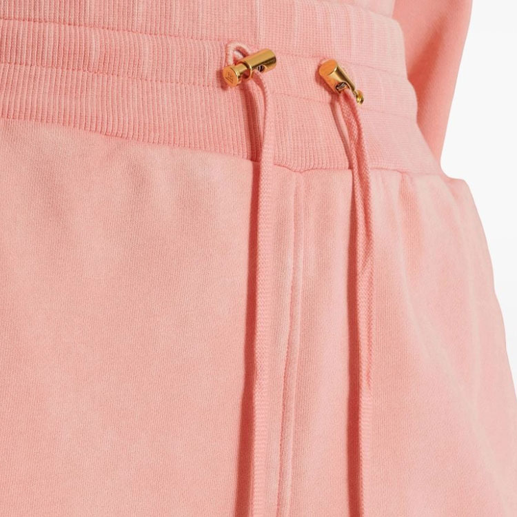 Cheap (W) 巴尔曼FW24粉色抽绳短裤刺绣标志款式短裤 DF1OA041-BC76-OIQ