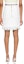 Shop (Women) BALMAIN FW24 White Tweed High-Waist Skirt with Embossed Buttons. DF1LBA20-XC67-0FA