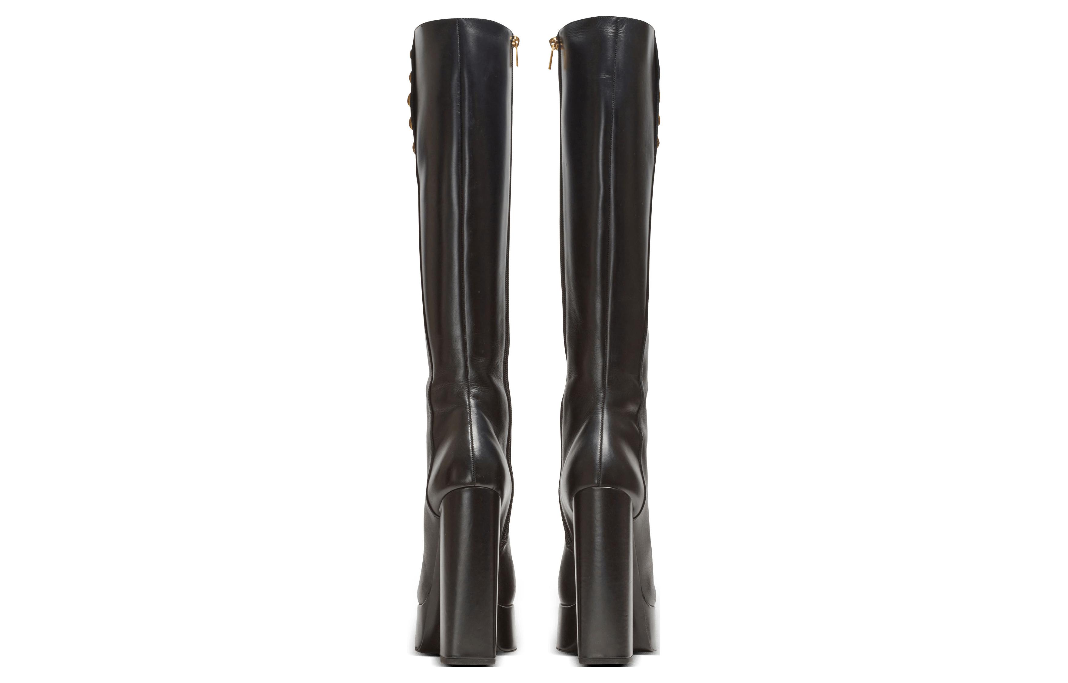 (W) Balmain High-Top Boots 'Black CMFT' 圖 4