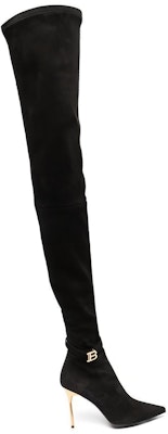 (Women) Balmain High-Top Boots 'Black Leather Comfort' WN1TB568LMTH0PA Order (Women) Balmain High-Top Boots 'Black Leather Comfort' WN1TB568LMTH0PA