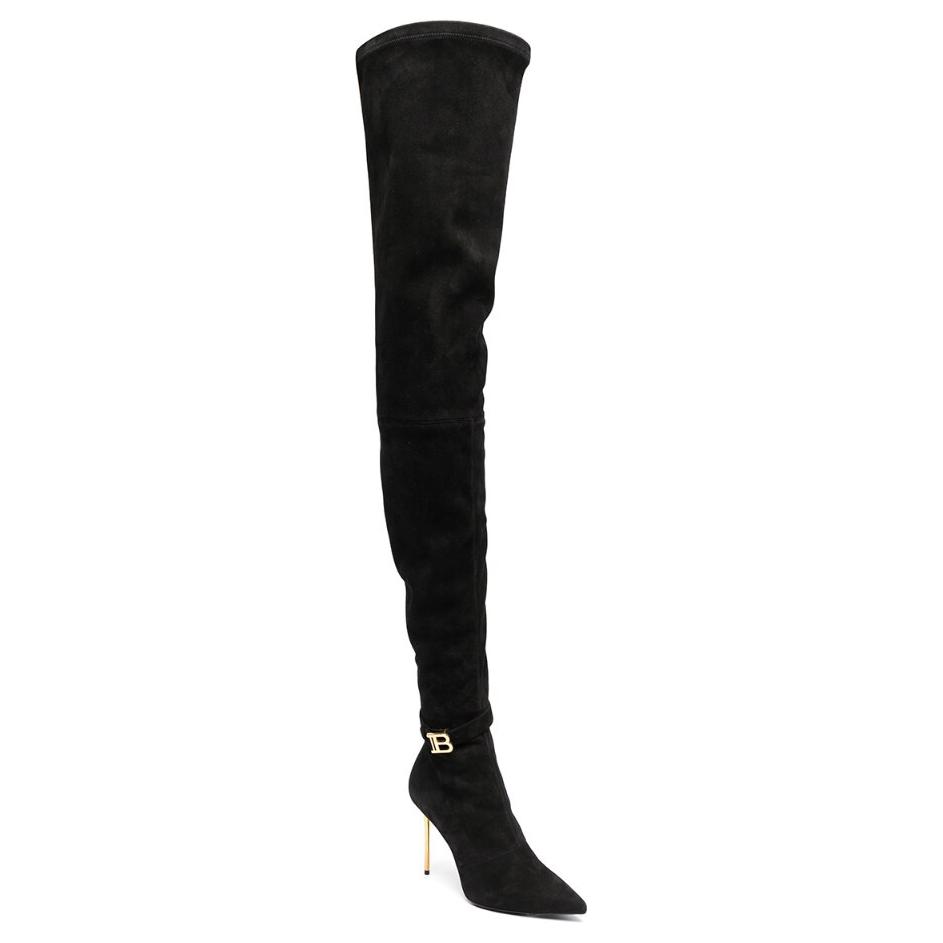 Lookbook (W) But Balmain Tinggi ‘Keselesaan Kulit Hitam’ WN1TB568LMTH0PA