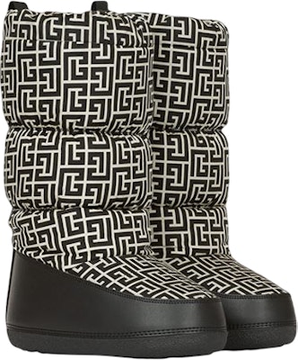 (W) Balmain Botas Altas 'Marfil Negro' WN4TA706TNMLGFE Order (W) Balmain Botas Altas 'Marfil Negro' WN4TA706TNMLGFE
