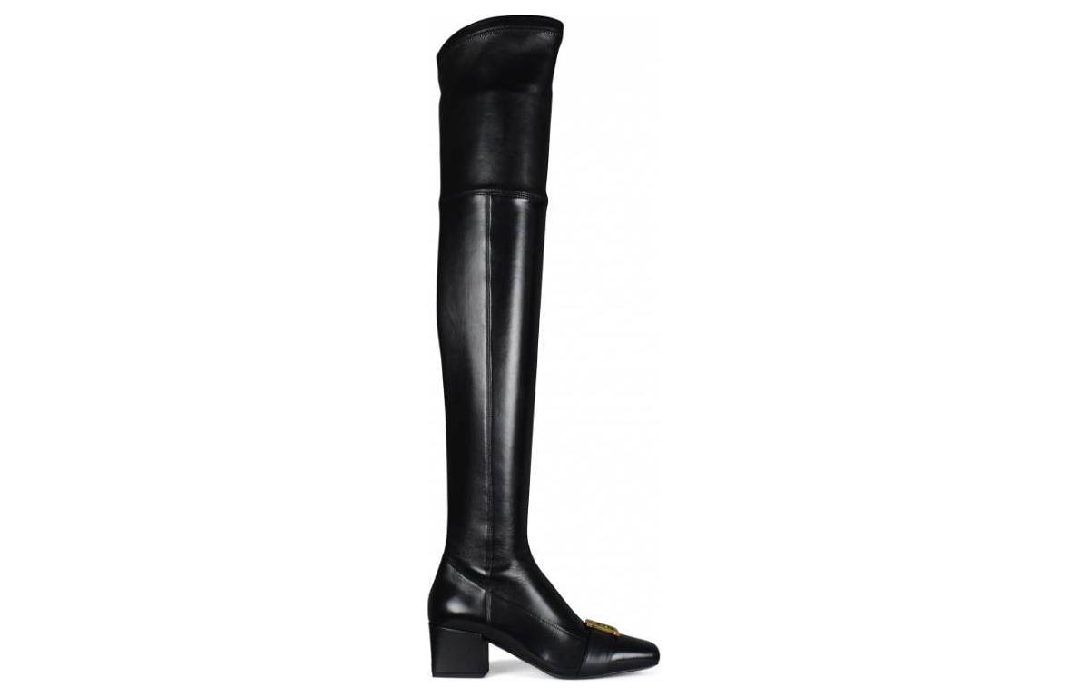 Order (W) Balmain Zapatillas Altas 'Moda de Cuero Negro' UN1C511LNSA