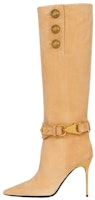 (Women) Balmain High-Top Sneaker 'Brown Suede' WN4TA567LCTA8KC (Women) Balmain High-Top Sneaker 'Brown Suede' WN4TA567LCTA8KC