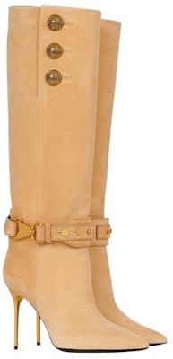 (W) 발망 브라운 스웨이드 하이탑 스니커즈 (Balmain Brown Suede High-top Sneakers) WN4TA567LCTA8KC Lookbook (W) 발망 브라운 스웨이드 하이탑 스니커즈 (Balmain Brown Suede High-top Sneakers) WN4TA567LCTA8KC