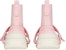 (W) Balmain High-Top Sneakers 'Pink Velcro' Kasut Tinggi Velcro Pink YN1VH540TKSUOFI