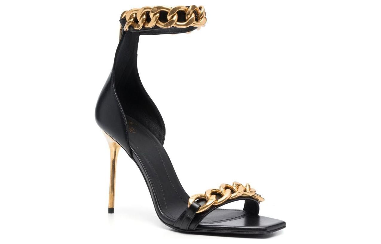 (W) Balmain High Heel Sandals 'Black Chain Detail' 圖 2