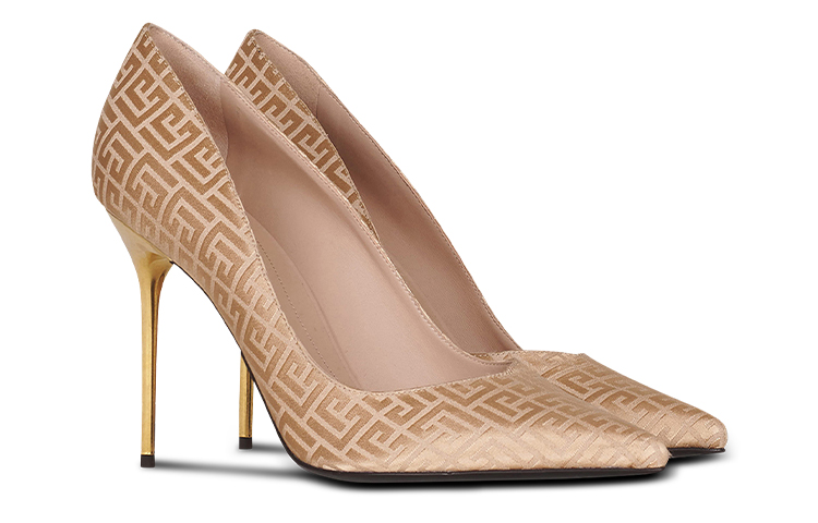 (W) Balmain High Heels 'Ruby Pattern Gold' 圖 2