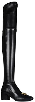 (W) Balmain Sepatu Tinggi Kulit Hitam Fashion UN1C511LNSA Order (W) Balmain Sepatu Tinggi Kulit Hitam Fashion UN1C511LNSA