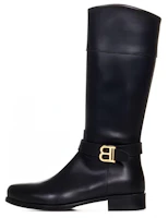 (Women) Balmain Leather High-Top Boots 'Black Round Toe' BT0A16Z1029930OR (Women) Balmain Leather High-Top Boots 'Black Round Toe' BT0A16Z1029930OR