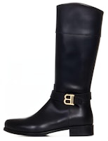 (Women) Balmain Leather High-Top Boots 'Black Round Toe' BT0A16Z1029930OR (Women) Balmain Leather High-Top Boots 'Black Round Toe' BT0A16Z1029930OR