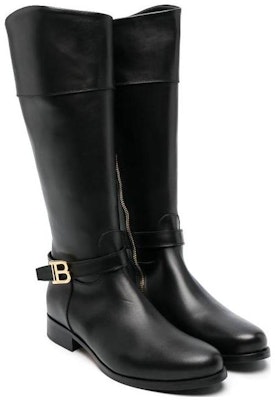 (Women) Balmain Leather High-Top Boots 'Black Round Toe' BT0A16Z1029930OR Order (Women) Balmain Leather High-Top Boots 'Black Round Toe' BT0A16Z1029930OR