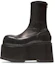 Buy (Women) Balmain Leather Platform Ankle Boots 'Black Fashion' YN0TE835LSNA0PA