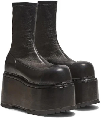 (Women) Balmain Leather Platform Ankle Boots 'Black Fashion' YN0TE835LSNA0PA Lookbook (Women) Balmain Leather Platform Ankle Boots 'Black Fashion' YN0TE835LSNA0PA